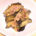 ステルトミチル's cooksnap of when they made なすとベーコンのガリバタポン酢炒め.