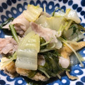 クラミー's cooksnap of when they made 時短簡単☆豚バラと白菜と水菜のさっと煮.