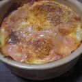 どんころ's cooksnap of when they made 鮭とネギのグラタン.