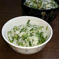 ひろちゃん☆ママ's cooksnap of when they made 春菊ご飯♬.