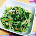 まぶたん's cooksnap of when they made ✤油揚と水菜の煮浸し✤.