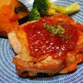 ジュスカ's cooksnap of when they made ＊チリ鶏ステーキ＊.