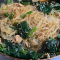 るなぷり's cooksnap of when they made 白滝とほうれん草のツナマヨ炒め.