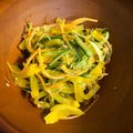 lemonn's cooksnap of when they made 薬味たっぷり 沢庵のぽりぽりサラダ.