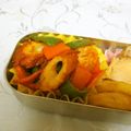 龍青空ママ's cooksnap of when they made 5分。お弁当おつまみにちくわカレー炒め.