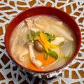 にきけん's cooksnap of when they made 豚汁＊母の味 野菜たっぷり！.