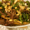 よし坊's cooksnap of when they made 牛肉ときのこの黒胡椒炒め.