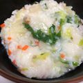 ななぴぃ's cooksnap of when they made 餅入り♪中華風七草粥～.