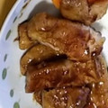 米ゆいﾁｬﾝ's cooksnap of when they made 簡単♪とんてき（スタミナにんにくだれ）.