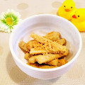 ももちゃんのれしぴ's cooksnap of when they made すし酢で簡単♪　ごぼうのきな粉ゴマ和え.