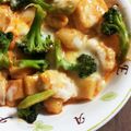 そらてんママ's cooksnap of when they made 餅消費。ランチに♡辛味鶏の餅チーズ炒め.