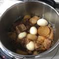 クック60JNUD☆'s cooksnap of when they made 圧力鍋で簡単★豚の角煮♡♡.