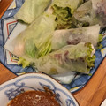 食いしん坊山ガール's cooksnap of when they made タレが旨い！ササミの生春巻き.