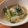 低カロ探検隊's cooksnap of when they made 小松菜・大根おろしの味噌汁♪.