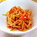 ぴょん吉Cafe's cooksnap of when they made 捨てる前にもう１品！大根の皮きんぴら　.