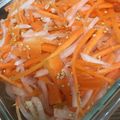 チョコ＆マロン's cooksnap of when they made 簡単さっぱり！紅白なます.