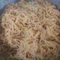 ＹＵーMINママ's cooksnap of when they made 白滝のたらこ炒め和え.