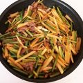 Cocoの子どこの子's cooksnap of when they made 牛肉じゃがいもにんにくの芽の炒めもの.