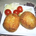 himarin-mama's cooksnap of when they made ハム＆チーズ！　ねっとり里芋コロッケ.
