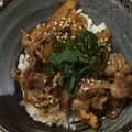 kiki109's cooksnap of when they made 照り照り☆豚ごぼう丼.