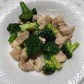 mizumelo's cooksnap of when they made 鶏肉とブロッコリーのマヨ炒め.