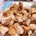 栗実成マインド's cooksnap of when they made 鶏胸肉と厚揚げのレンチン七味生姜煮.