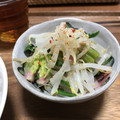 灘田kinuko's cooksnap of when they made 大根とほうれん草のナムル♪.