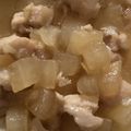 MULA's cooksnap of when they made ★鶏ひざ軟骨と大根煮★やさしい味.