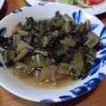 i_yokan's cooksnap of when they made あめ色の「野沢菜漬け油炒め」丼★信州郷土料理.