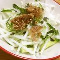 さおりん@料理特訓中's cooksnap of when they made 腎臓病食にも 梅香るさっぱり大根サラダ.