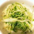 Bunnirella's cooksnap of when they made 豆苗ともやしのナムル.