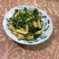 クック1V5K8H☆'s cooksnap of when they made 5分で即うま！水菜と油揚げの煮びたし.