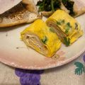 スター宮's cooksnap of when they made ❀お弁当に!油揚げ＆葱の卵焼き❀.