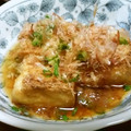 ねこはがき's cooksnap of when they made ▲我が家の定番▲厚揚げの揚げ出し豆腐風.