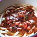 ミニートマト's cooksnap of when they made 余ったカレーで出汁香る簡単カレーうどん☆.