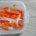 ぽにまろ's cooksnap of when they made やみつき〜大根とにんじんのナムル.