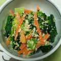 おやんず's cooksnap of when they made ゆき菜とツナの和え物.