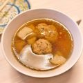 yntno3o's cooksnap of when they made タコ入り鶏団子とカリフラワーの鍋.
