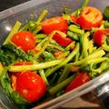 幸せは食から's cooksnap of when they made ほうれん草とトマトの簡単 ナムル.