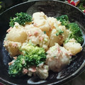 虹色♪︎ちゅーりっぷ's cooksnap of when they made じゃが芋と鮭フレサラダ✤ちゃんちゃん焼風.