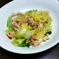 ひなたのねこやなぎ's cooksnap of when they made 豚こまとネギの炒め物.