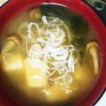 hozunyam's cooksnap of when they made 生なめこのみそ汁.