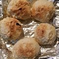 あいゆい母's cooksnap of when they made 材料2つ！発酵なし！もっちり白パン.