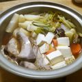 kontack's cooksnap of when they made 焼きブリの旨味たっぷり鍋♪.
