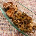 なつき☆ミ's cooksnap of when they made ごぼうのバルサミコソテー蓮根チップス添え.