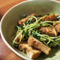 低カロ探検隊's cooksnap of when they made 厚揚げと豆苗のオイスター炒め.