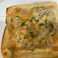 クックE7JAA4☆'s cooksnap of when they made ツナマヨ！チーズトースト.