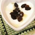 なーなちゃん's cooksnap of when they made ヨーグルトに★塩麹ラムレーズン.