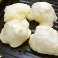 あわ雪りんご's cooksnap of when they made グリルパンにお任せ♫ふっくら焼き餅.