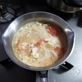 takahiro19's cooksnap of when they made トマトの卵スープ（西紅柿蚕花湯）.